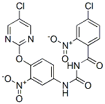 CAS#: 103829-04-5, 4-Chloro-N-[[4-(5-Chloropyrimidin-2-Yl)Oxy-3-Nitro-Phenyl]Carbamoyl]-2-Nitro-Benzamide