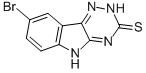 CAS#: 103845-98-3, 8-Bromo-5H-[1,2,4]triazino[5,6-b]indole-3-thiol
