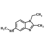 CAS#: 103856-30-0, 1-Ethyl-N,2-Dimethyl-1H-Benzimidazol-5-Amine