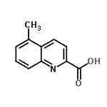 CAS#: 103856-59-3, 5-Methyl-2-Quinolinecarboxylic Acid