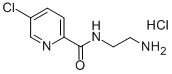 CAS 登录号：103878-83-7， N-(2-氨基乙基)-5-氯-2-吡啶甲酰胺盐酸盐(1:1)