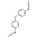 CAS 登录号：10396-05-1， 1,1'-氧基二(4-异硫氰酸基苯)