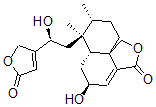 CAS 登录号：103974-71-6， (5S,10aS)-7beta-[(S)-2-(2,5-二氢-5-氧代呋喃-3-基)-2-羟基乙基]-6,6abeta,7,8,9,10-六氢-5beta-羟基-7,8alpha-二甲基萘并[1,8alpha-C]呋喃-3(5H)-酮