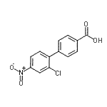 CAS#: 103978-33-2, 4-(2-Chloro-4-Nitro-Phenyl)Benzoic Acid