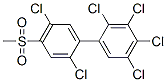 CAS#: 104086-19-3, 1,2,3,4-Tetrachloro-5-(2,5-Dichloro-4-Methylsulfonylphenyl)Benzene