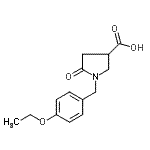CAS#: 10413-45-3, 1-(4-Ethoxybenzyl)-5-Oxo-3-Pyrrolidinecarboxylic Acid