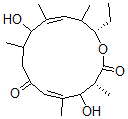 CAS#: 104169-51-9, (3R,5E,11E,14S)-14-Ethyl-4,10-Dihydroxy-3,5,9,11,13-Pentamethyl-1-Oxacyclotetradeca-5,11-Diene-2,7-Dione