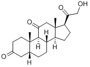 CAS#: 10417-86-4, 21-Hydroxy-5B-Pregnane-3,11,20-Trione