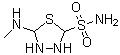 CAS#: 104253-34-1, 5-(Methylamino)-1,3,4-Thiadiazolidine-2-Sulfonamide