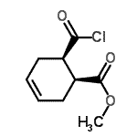 CAS#: 104265-89-6, Methyl (1S,6R)-6-(Chlorocarbonyl)-3-Cyclohexene-1-Carboxylate