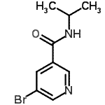 CAS#: 104290-45-1, 5-Bromo-N-Isopropylnicotinamide