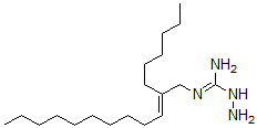 CAS#: 104302-36-5, 1-Amino-2-[(E)-2-Hexyldodec-2-Enyl]Guanidine