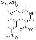 CAS#: 104305-95-5, 2-[5-Methoxycarbonyl-2,6-Dimethyl-4-(3-Nitrophenyl)1,4-Dihydropyridine-3-Carbonyl]Oxyacetic Acid