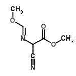 CAS 登录号：104316-77-0， 甲基(E)-N-(甲氧基亚甲基)-3-次氮基丙氨酸酯