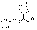 CAS 登录号：104322-67-0， (2R)-2-(苄氧基)-2-[(4S)-2,2-二甲基-1,3-二氧戊环-4-基]乙醇
