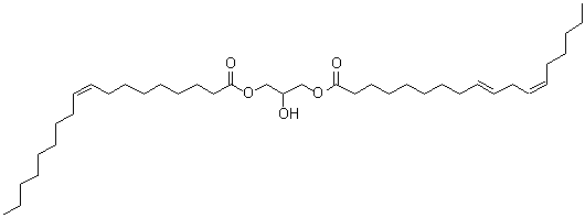 CAS#: 104346-53-4, 2-Hydroxy-3-[(9Z)-9-octadecenoyloxy]propyl (9E,12Z)-9,12-octadecadienoate