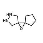 CAS 登录号：104399-58-8， 11-氧杂-2,3-二氮杂二螺[4.0.4.1]十一烷
