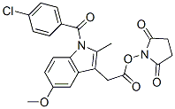 CAS#: 104425-42-5, (2,5-Dioxopyrrolidin-1-Yl) 2-[1-(4-Chlorobenzoyl)-5-Methoxy-2-Methylindol-3-Yl]Acetate