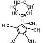 CAS#: 104453-33-0, eta7-Cycloheptatrienyl-eta5-1,2,3,4,5-Pentamethylcyclopentadienyl-Titanium,
