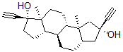 CAS#: 1045-29-0, 2-Ethynyl-alpha-Nor-5-alpha,17-alpha-Pregn-20-Yne-2-beta,17-Diol