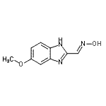 CAS#: 104512-96-1, (E)-N-Hydroxy-1-(5-Methoxy-1H-Benzimidazol-2-Yl)Methanimine