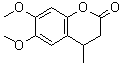 CAS#: 104665-63-6, 6,7-Dimethoxy-4-Methyl-2-Chromanone