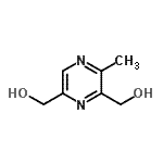 CAS#: 104670-22-6, (3-Methyl-2,6-Pyrazinediyl)Dimethanol