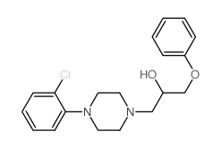 CAS 登录号：1047-41-2， 4-(2-氯苯基)-alpha-(苯氧基甲基)-1-哌嗪乙醇