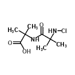CAS 登录号：104716-41-8， N-氯-2-甲基丙氨酰-2-甲基丙氨酸