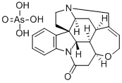 CAS 登录号：10476-82-1， 番木鳖碱砷酸盐