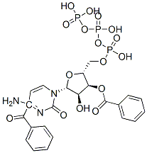 CAS 登录号：104960-26-1， [(2R,3S,4R,5S)-5-(4-氨基-2-氧代嘧啶-1-基)-4-羟基-2-[[羟基-(羟基-膦酰氧基磷酰)氧基磷酰]氧基甲基]四氢呋喃-3-基]4-(苯甲酰基)苯甲酸酯