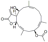 CAS#: 104992-91-8, [(1S,2S,4Z,8Z,10S,12Z,14S)-2-Hydroxy-4,8,12-Trimethyl-17-Methylidene-16-Oxo-15-Oxabicyclo[12.3.0]Heptadeca-4,8,12-Trien-10-Yl] Acetate