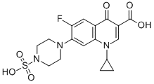 CAS#: 105093-21-8, 1-Cyclopropyl-6-Fluoro-4-Oxo-7-(4-Sulfopiperazin-1-Yl)Quinoline-3-Carboxylic Acid