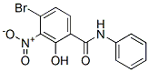 CAS 登录号：10515-47-6， N-(4-溴苯基)-2-羟基-3-硝基-苯甲酰胺