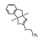 CAS 登录号：105158-68-7， (3aR,8bS)-2-乙氧基-4,8b-二氢-3aH-茚并[2,1-d]恶唑