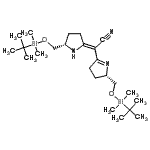 CAS#: 105251-52-3, (2E)-[(2S)-2-({[Dimethyl(2-Methyl-2-Propanyl)Silyl]Oxy}Methyl)-3,4-Dihydro-2H-Pyrrol-5-Yl][(5S)-5-({[Dimethyl(2-Methyl-2-Propanyl)Silyl]Oxy}Methyl)-2-Pyrrolidinylidene]Acetonitrile
