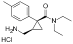 CAS 登录号：105310-39-2， [(1S,2R)-2-(二乙基氨基甲酰)-2-(4-甲基苯基)环丙基]甲基氯化铵