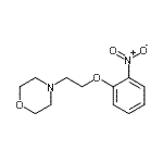 CAS#: 105337-21-1, 4-[2-(2-Nitrophenoxy)Ethyl]Morpholine