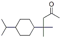 CAS 登录号：10534-37-9， 4-[4-(异丙基)环己基]-4-甲基戊烷-2-酮