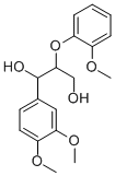 CAS 登录号：10535-17-8， 1-(3,4-二甲氧基苯基)-2-(2-甲氧基苯氧基)-1,3-丙烷二醇
