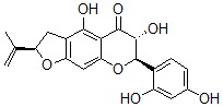 CAS#: 105377-66-0, (2R,6R,7R)-7-(2,4-Dihydroxyphenyl)-4,6-Dihydroxy-2-Prop-1-En-2-Yl-2,3,6,7-Tetrahydrofuro[3,2-g]Chromen-5-One