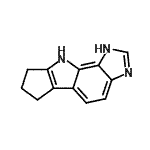 CAS#: 105410-19-3, 6,7,8,9-Tetrahydro-1H-Cyclopenta[b]Imidazo[4,5-g]Indole