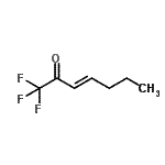 CAS 登录号：105439-91-6， (3E)-1,1,1-三氟-3-庚烯-2-酮