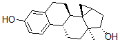 CAS 登录号：105455-76-3， 14,15-亚甲基雌二醇