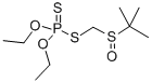 CAS#: 10548-10-4, Phosphorodithioic Acid S-[[(1,1-Dimethylethyl)Sulfinyl]Methyl] O,O-Diethyl Ester