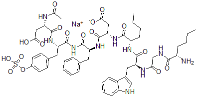 CAS#: 105504-60-7, N-Acetyl-Norleucine(28,31)-Cholecystokinin (26-33)