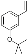 CAS#: 105612-79-1, 1-(1,1-Dimethylethoxy)-3-Ethenyl-Benzene
