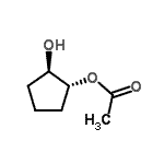 CAS 登录号：105663-22-7， (1R,2R)-2-羟基环戊基乙酸酯