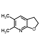 CAS 登录号：105783-85-5， 5,6-二甲基-2,3-二氢呋喃并[2,3-b]吡啶