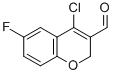 CAS#: 105799-69-7, 4-Chloro-6-Fluoro-2H-1-Benzopyran-3-Carboxaldehyde